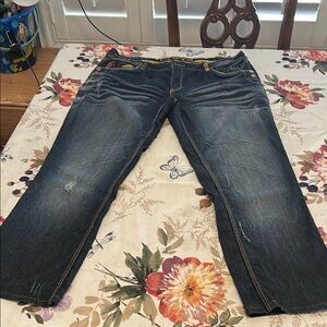 COOGI Stylish Distressed Blue Jeans
